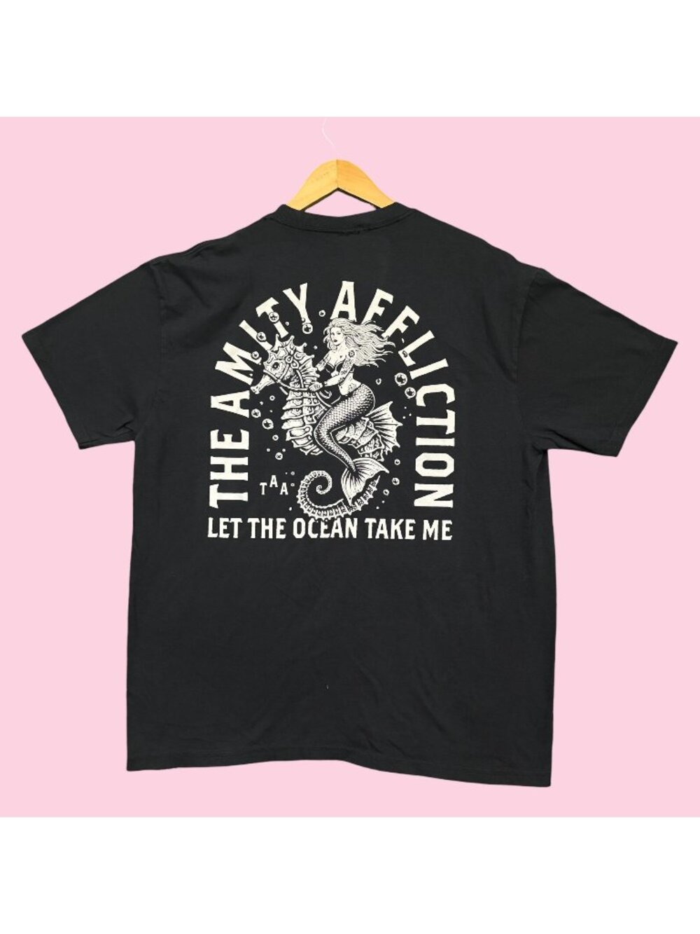 The Amity Affliction Let The Ocean Take Me Post Hardcore Band Tee XL